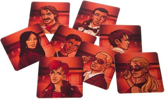 Настольная игра Кодовые имена. Картинки (оранжевая)