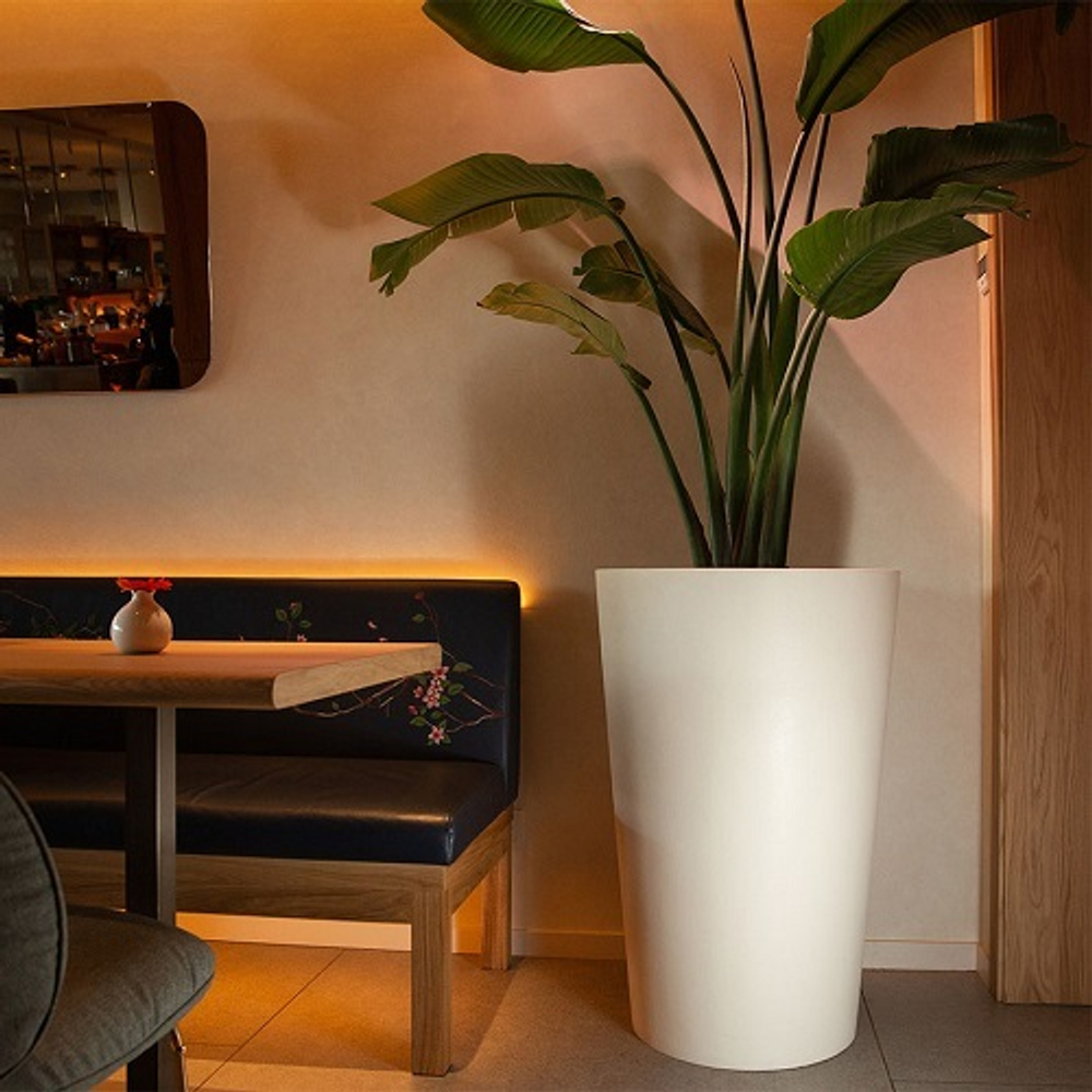 Кашпо Concretika Cylinder D50 H65 Sahara