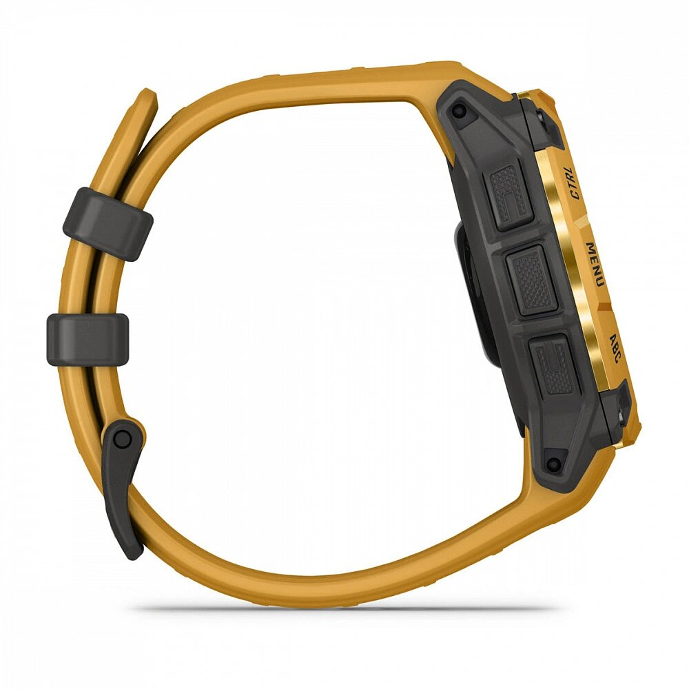 Умные часы Garmin Instinct 3 45mm, Solar, Оранжевые (Sunburst/Gray) (010-02934-42)
