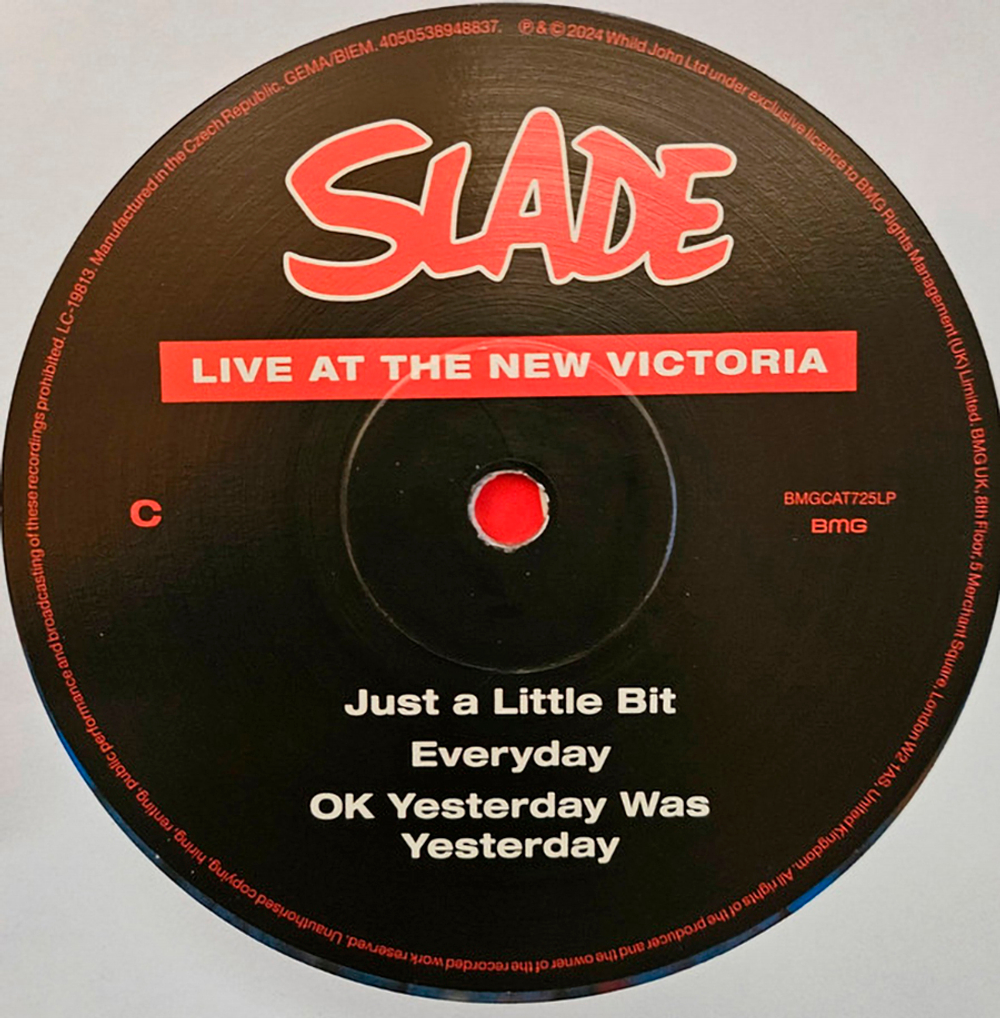 Slade / Live At The New Victoria (Coloured Vinyl)(2LP)