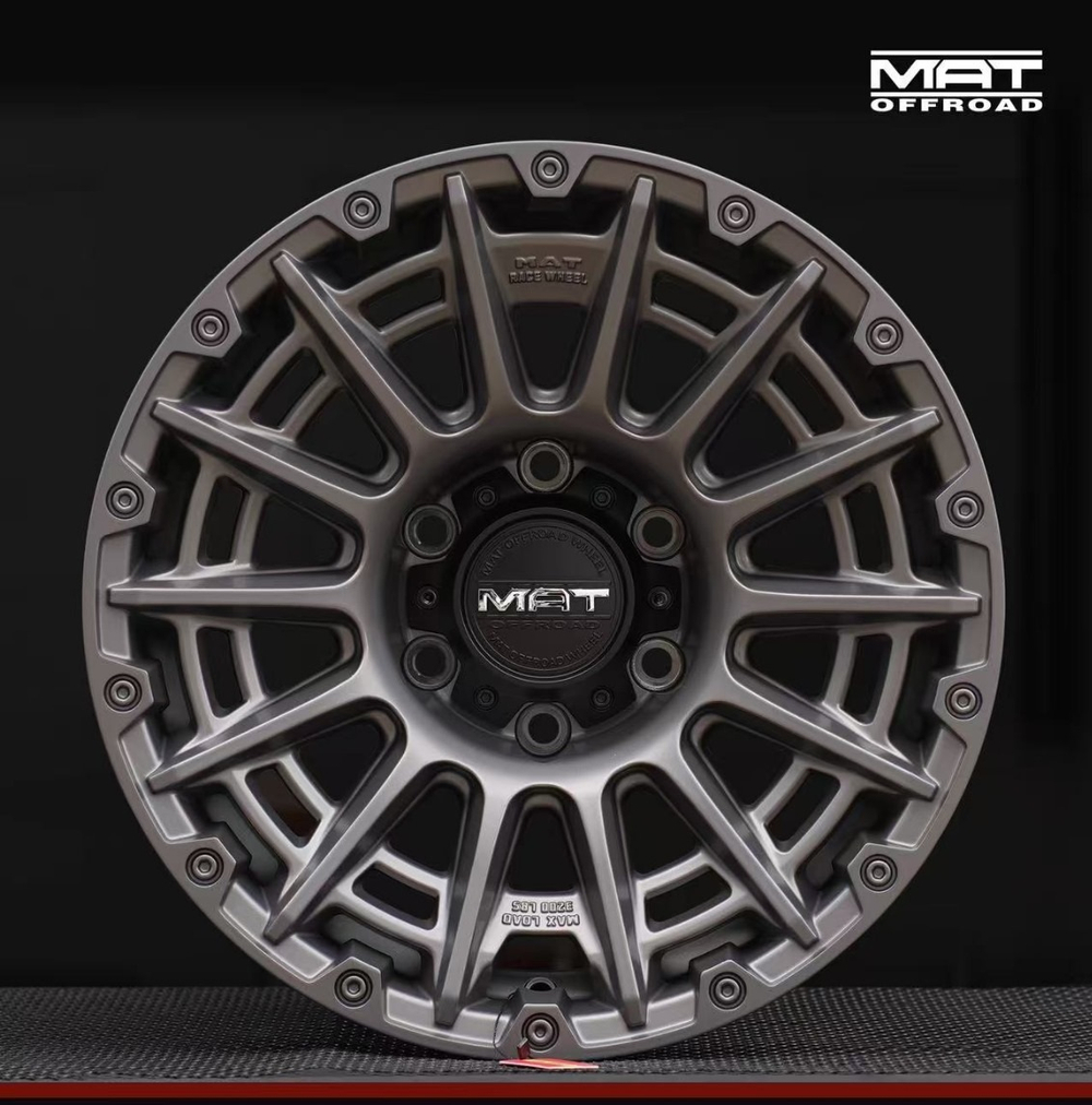 Диск колесный F1907 R20х9 ЕТ 0 Dark Matte Tint MAT-offroad