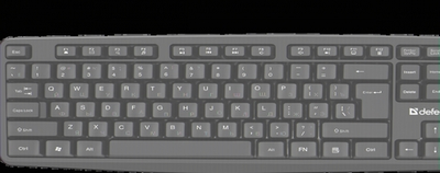 Клавиатура Defender Concept HB-164 RU,Black,104+FN,1.8м