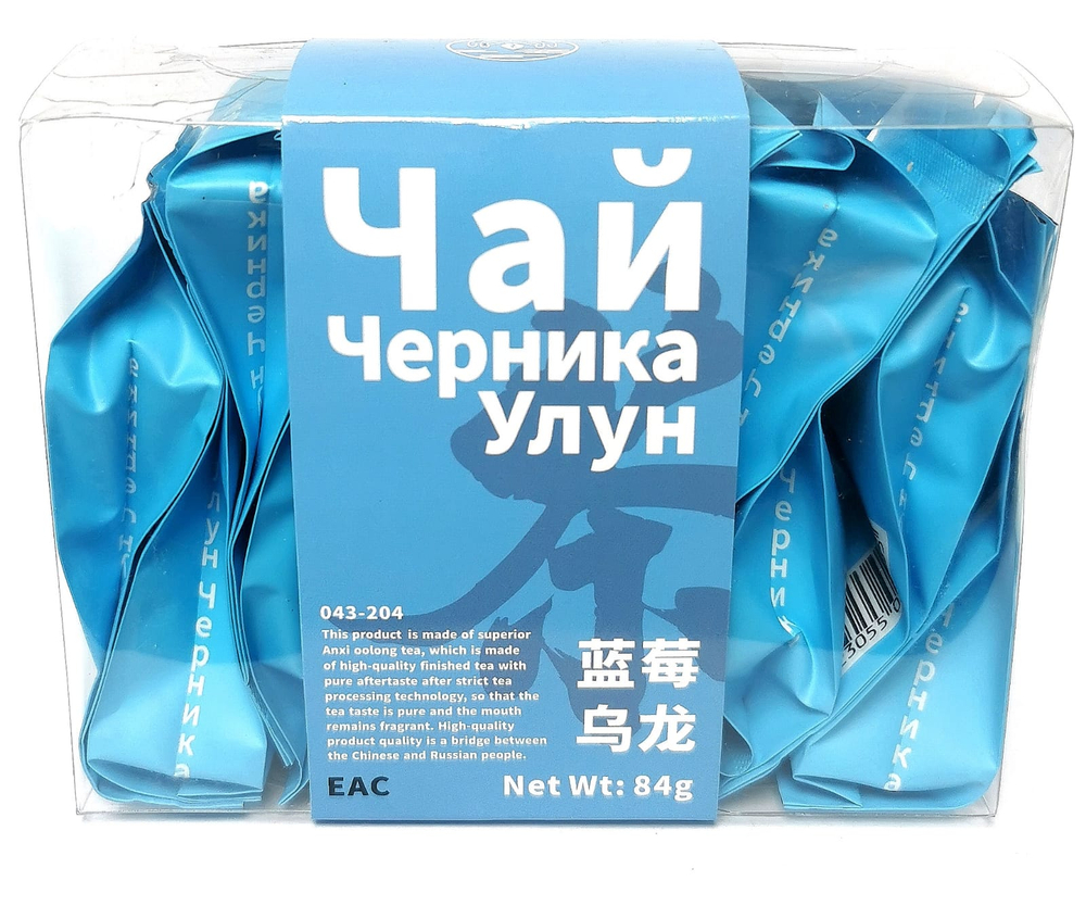 Чай китайский Cemya Черника Улун 12 пак по 7гр