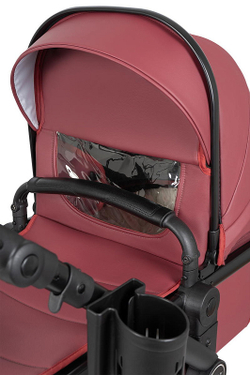 Коляска трансформер Aimile Adventurer бургунди-темный