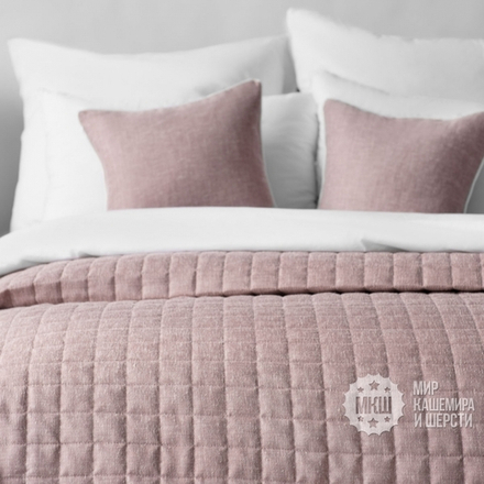 Покрывало под натуральную ткань КАННИ (арт. BL02-275-07) - розовое