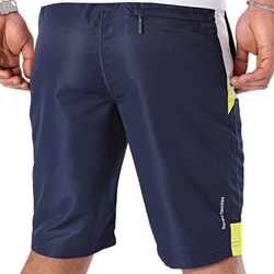Теннисные шорты Sergio Tacchini Geometrica Bermuda Shorts - Blue