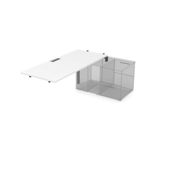 СТС.979 Стол системы БЕНЧ линейный три опоры, средний (1400*700*750)