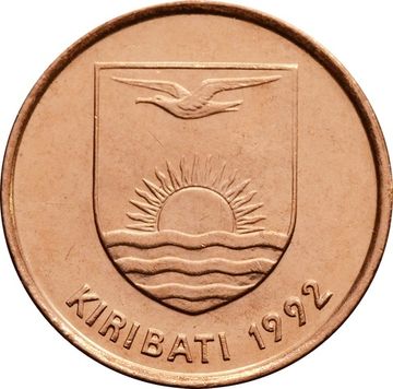 1 цент 1992 Кирибати