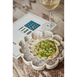 Блюдо для подачи 15*15 см h5,5 см 125 мл Pearl Shell Frutti di Mare P.L. [1]