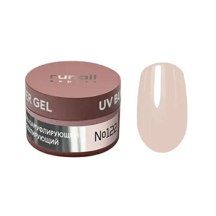 Runail Expert Гель моделирующий UV BUILDER GEL №122 бледно-бежевый, 15г банка