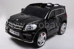 Детский электромобиль River Toys Mercedes-Benz GL63 черный фото №1