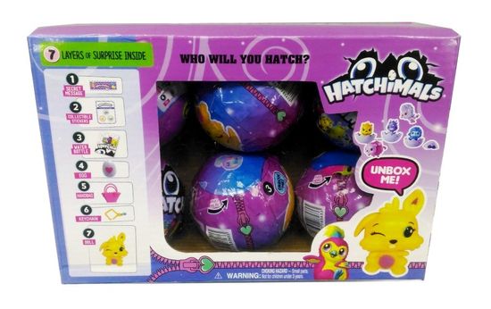 Питомцы HATCHIMALS в шаре 6в1