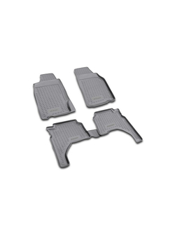 Коврики в салон для MITSUBISHI L-200 1996-2005, 4 шт. (полиуретан) NLC.35.10.210