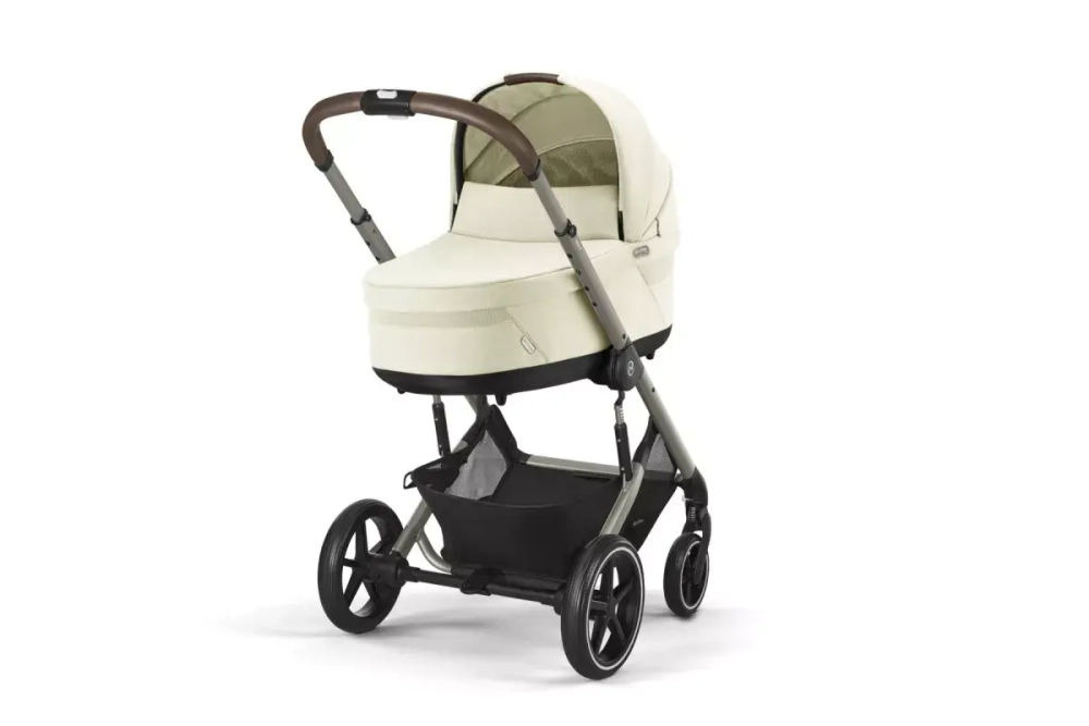 Коляска 2 в 1 Cybex Balios S Lux TPE 2025 (с дождевиками), Seashell Beige