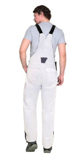 Полукомбинезон "Сириус-Цитрин" (белый/св.серый)