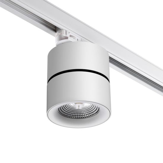 358788 PORT NT21 271 белый Трехфазный трековый светодиодный светильник IP20 LED 25W 4000K 2200Лм 100-265V GRODA