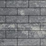 Тротуарная плитка Ригель, 80 мм, ColorMix Актау, гладкая