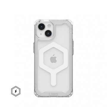 Чехол с поддержкой MAGSAFE Uag Plyo для iPhone 15 6.1", цвет прозрачный/белый (Ice/White)