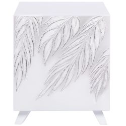 Тумба прикроватная Тропик Сканди Айс Сильвер правая