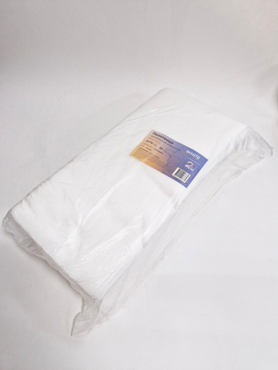 Полотенце White line ПРЕМИУМ ВАФЕЛЬНОЕ 35*70 Белое 50 шт пачка WB