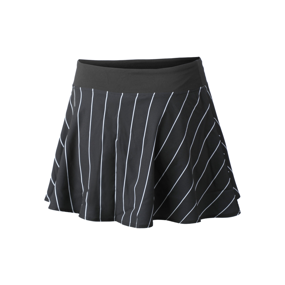 Женская теннисная юбка Tennis-Point Stripes Skirt Special Edition Women - Black, White