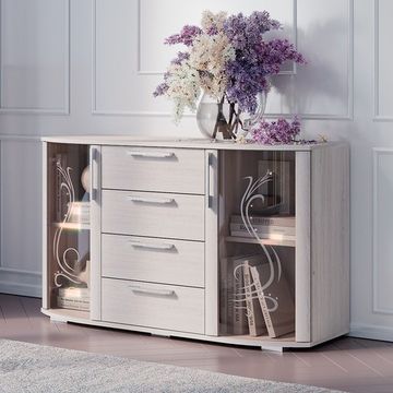 Флорида bts Комод  ясень белый