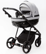 Детская коляска Adamex Quantum 3 в 1 Q-TK10 (СВ.СЕРЫЙ)