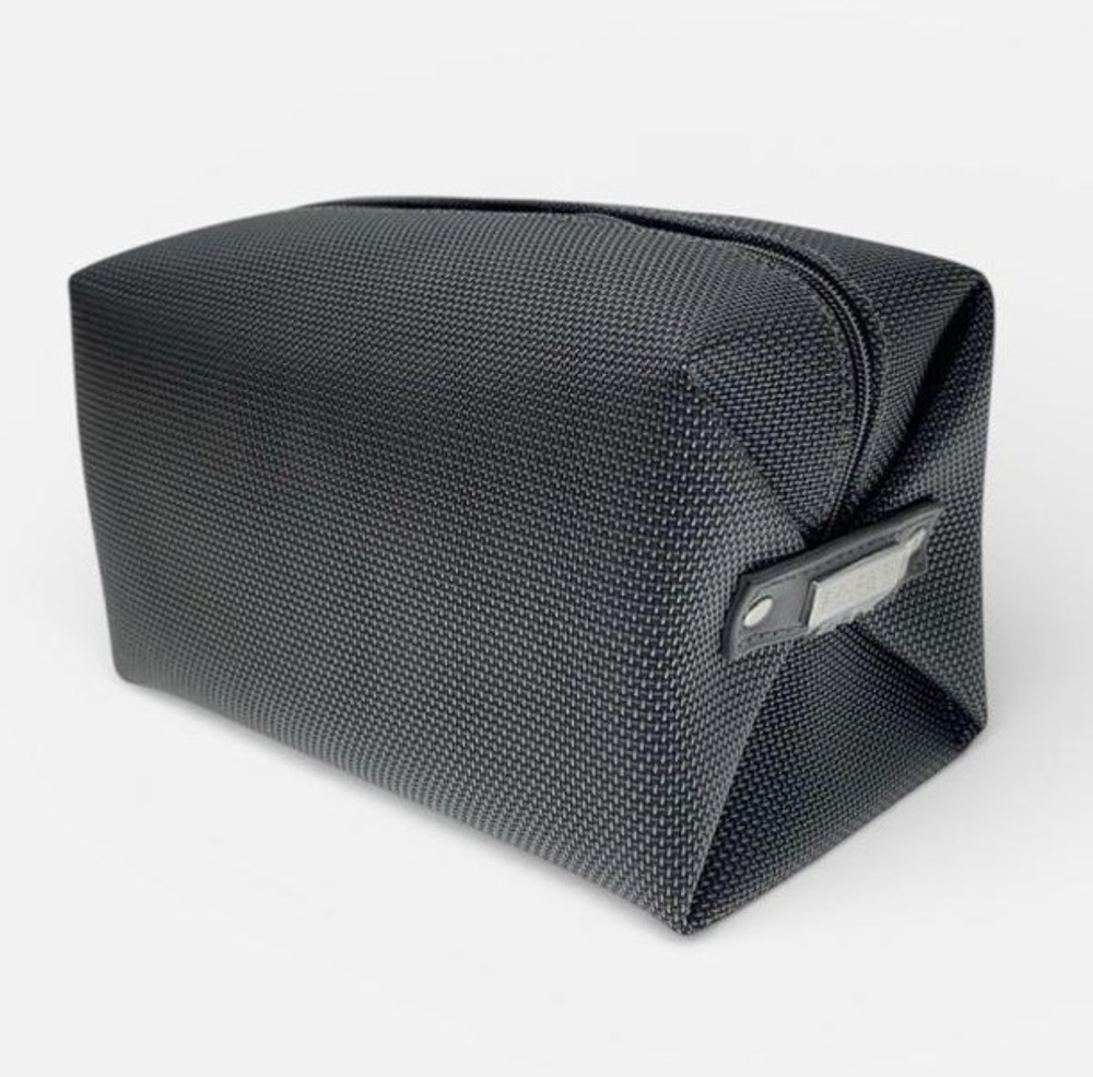 Косметичка Bulgari мужская серая