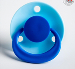 741138 Пустышка латексная классическая «Солнышко» с кольцом, в защитном колпачке, от 0 мес., ц