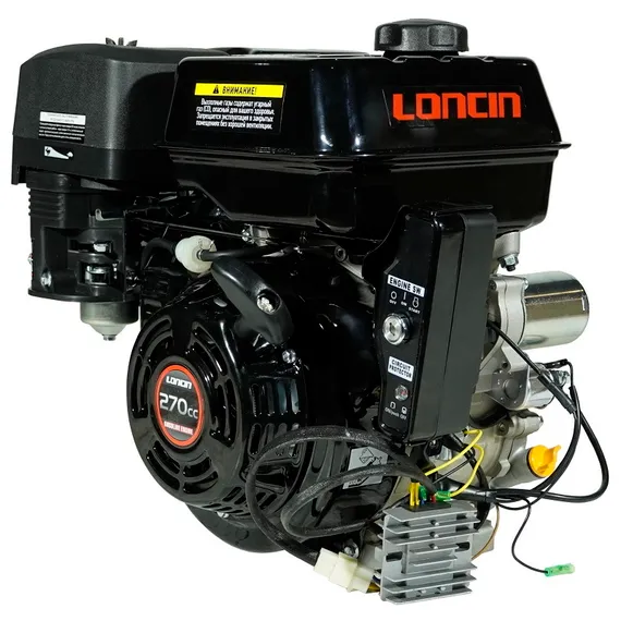 Двигатель "LONCIN" G270FD (9 л.с., электростартер, катушка)