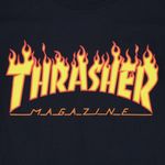 Лонгслив Thrasher Flame Logo L/S (black)