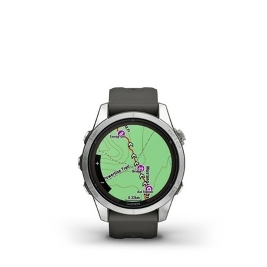 Часы Garmin Fenix 7S Pro - Solar Edition, Silver 010-02776-01