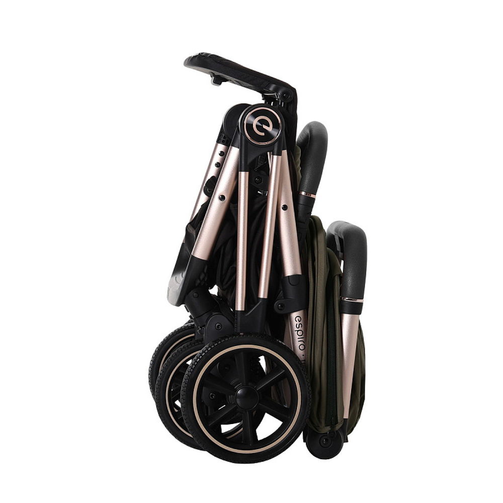 Детская прогулочная коляска Espiro Flame 2025 04 green emerald