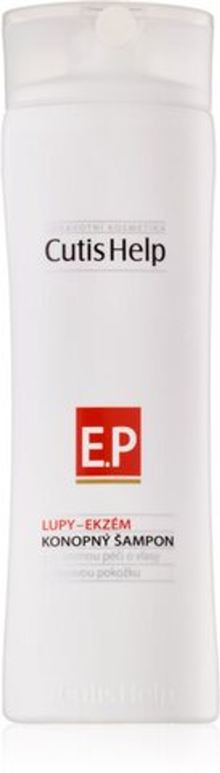 CutisHelp Health Care P.E. - Dandruff - Eczema - конопляный шампунь от симптомов экземы и перхоти /   200  ml  / GTIN 8595218200394