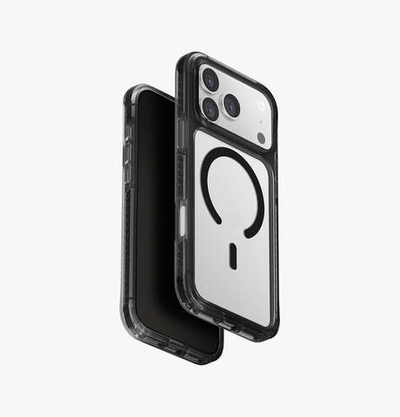 Чехол Uniq Combat для iPhone 17 Pro Max с поддержкой MagSafe (Черный)