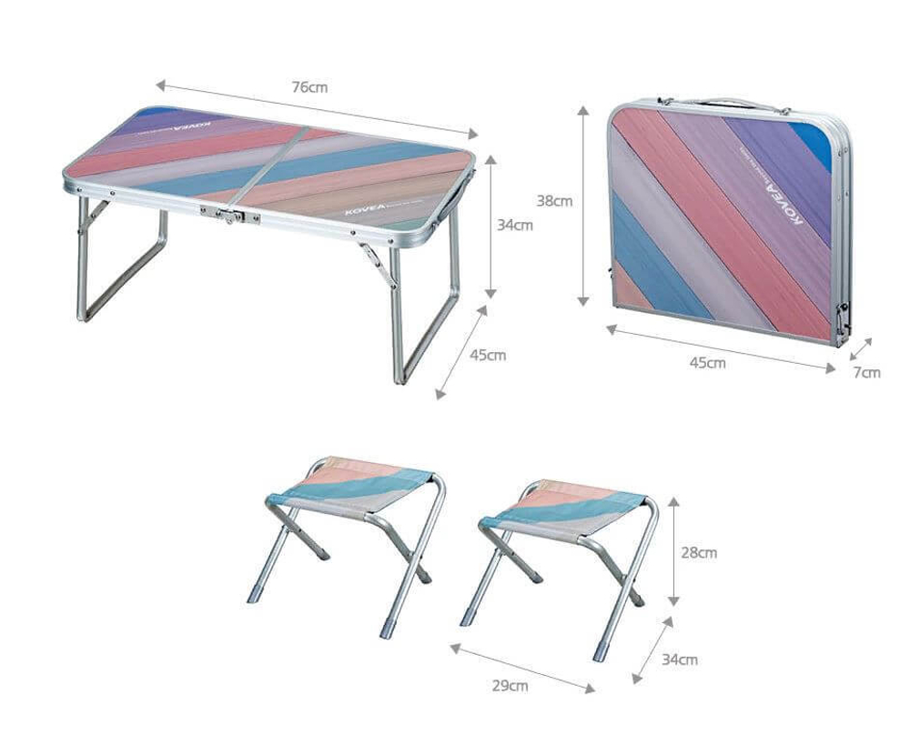 СТОЛ KOVEA HANDY TABLE SET KECX9FA-01ZZ