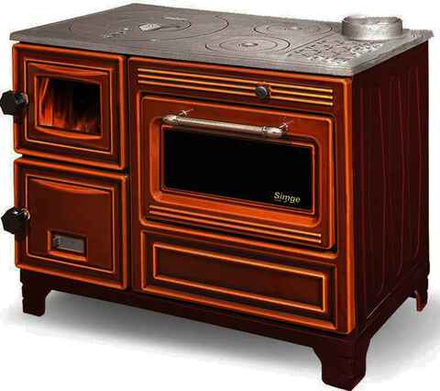 Дровяная кухонная печь Simge Soba 501