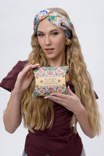 Платок «Шедевры русских эмальеров»