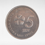 Malaysia, 5 Sen, 2015, VF