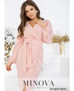 Платье 1087Н-пудра Minova