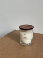 Свеча натуральная ароматическая JIWA 200 мл - Кожа- Сандал