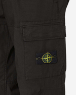 Stone Island Брюки-Карго Свободного Кроя Черные