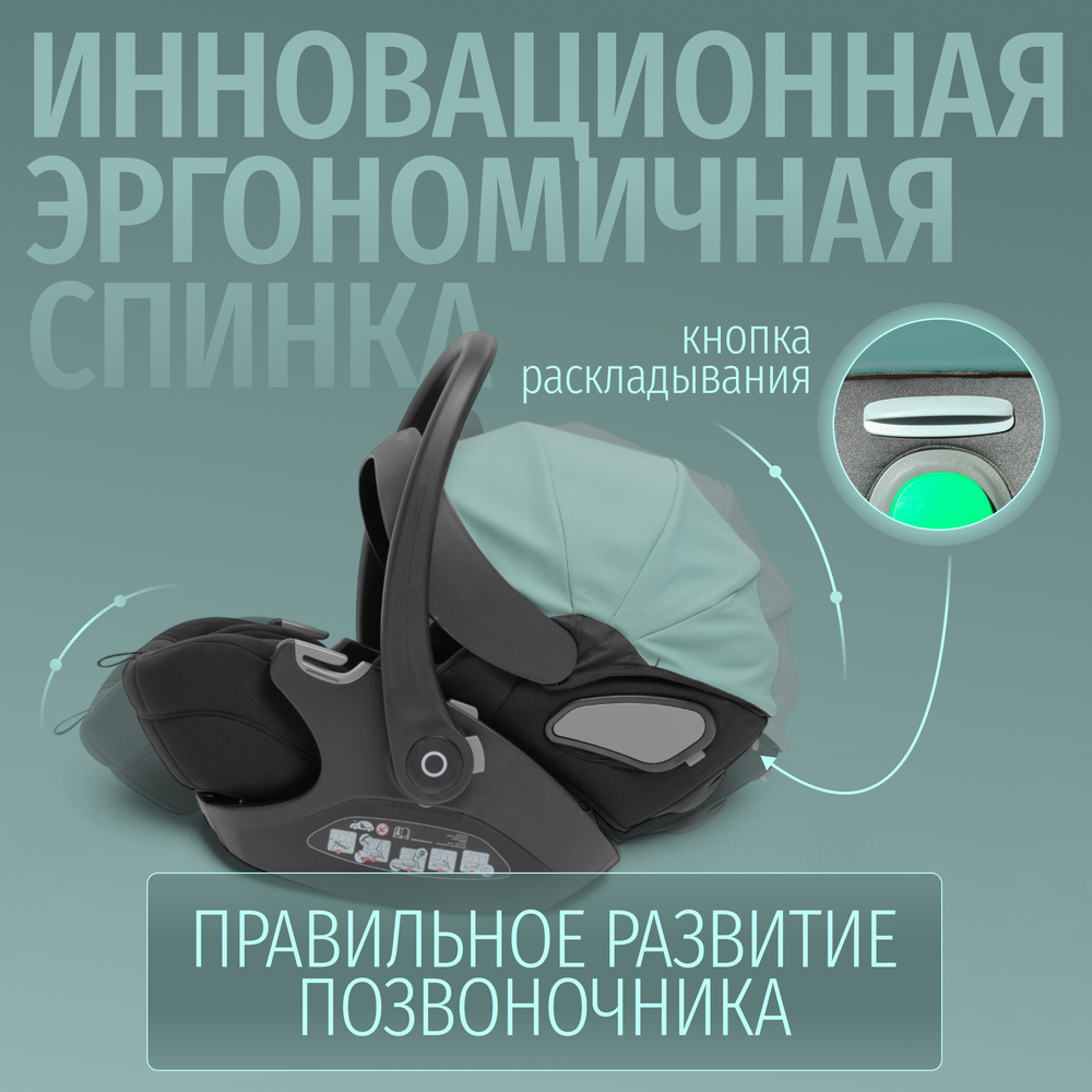 Модульная коляска BubaGO Pellegrino 3в1