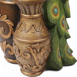 Waterfall Фонтан декоративный с подсветкой ''Царь Павлин''