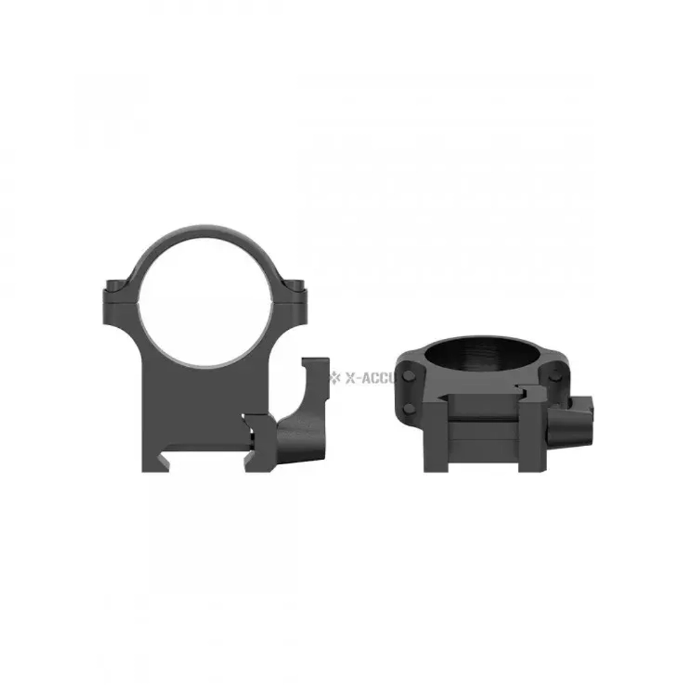 Крепление Vector Optics 30 mm STEEL MEDIUM QD WEAVER RINGS (XASR-SQ12)