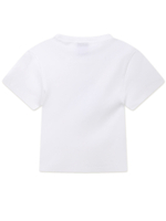 Женская Футболка Badbear Head Patch Slim White