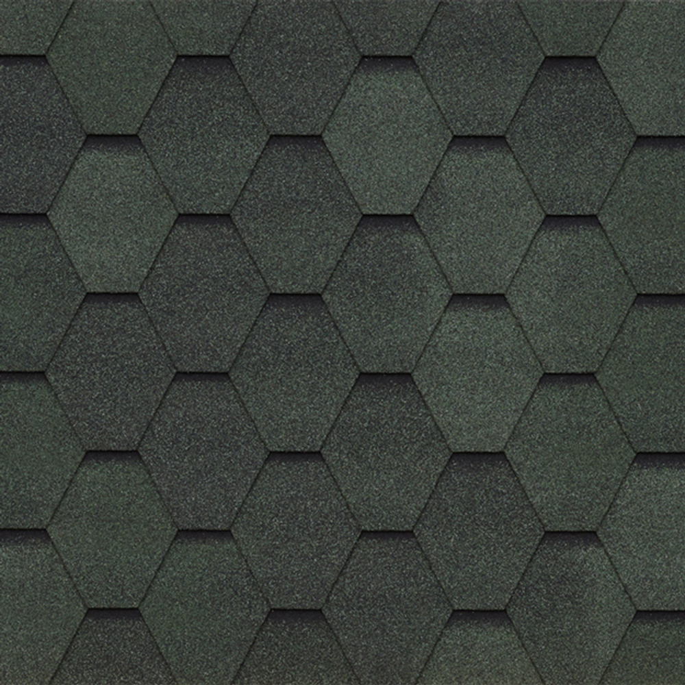 Черепица битумная гибкая Tegola BUSINESS UNICA VENETO Verde 474