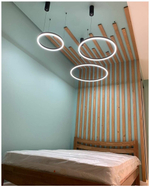 Потолочно-стеновые рейки с подсветкой из Сосны 60х20мм