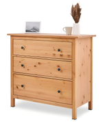 IKEA Комод КЫМОР 3 ящика, HEMNES 108*95*50, белый, КЫМОР (Хемнес ИКЕА)