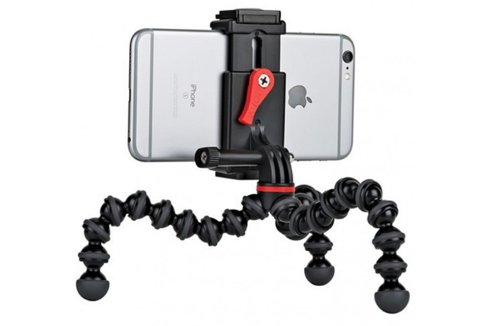Штатив Joby GripTight Action Kit набор с креплениями 1/4", GoPro и смартфона черный/серый